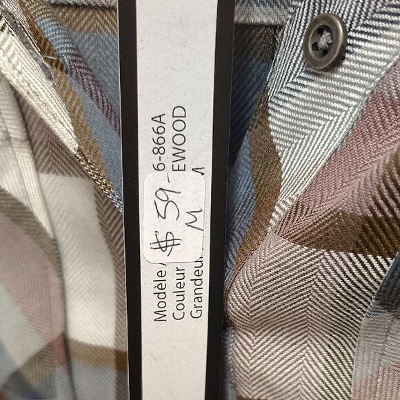 Charlie B.Plaid Button-Up Shirt - Picture 3 of 4